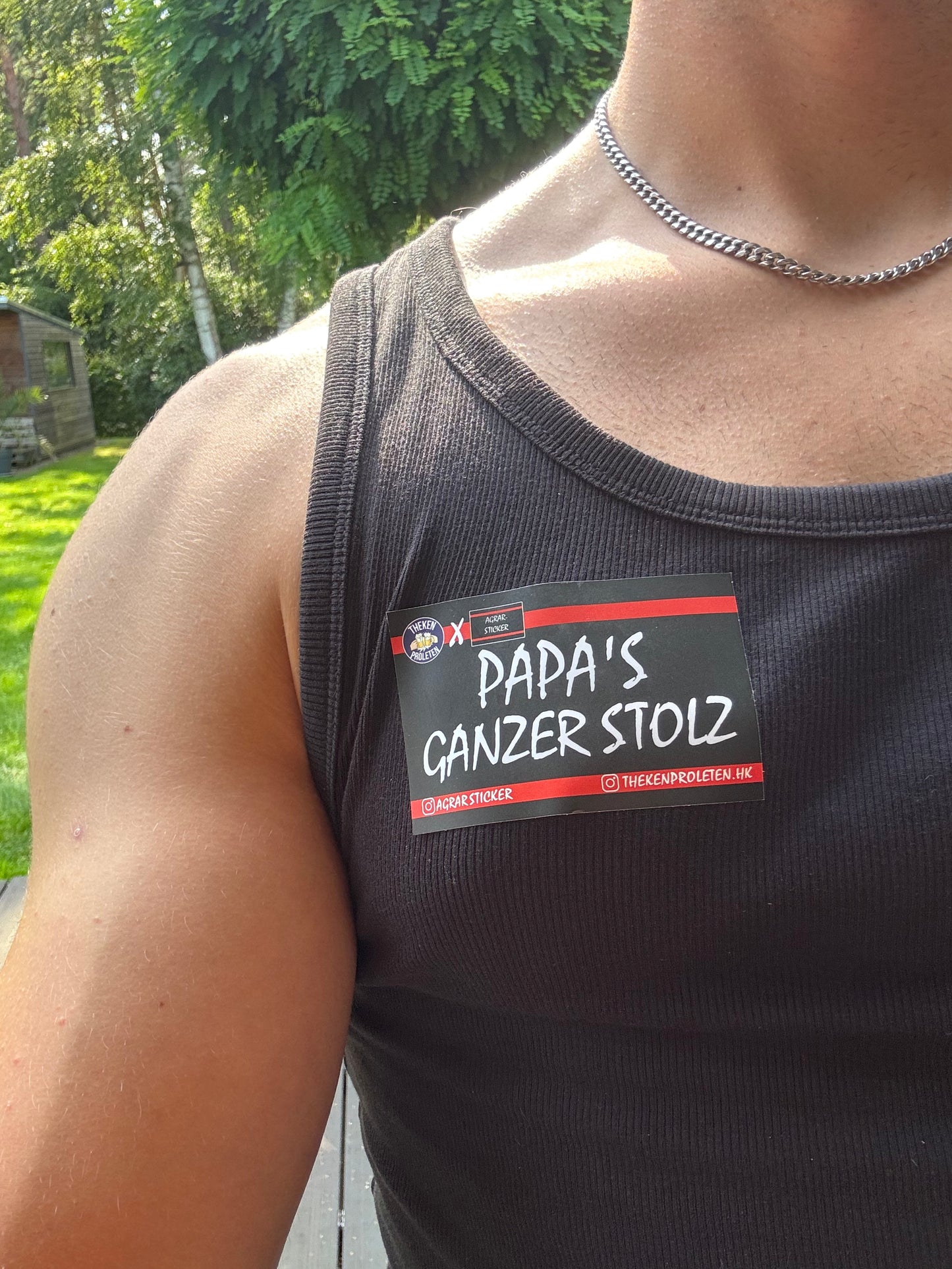 Thekenproleten x Agrarsticker "PAPAS GANZER STOLZ"
