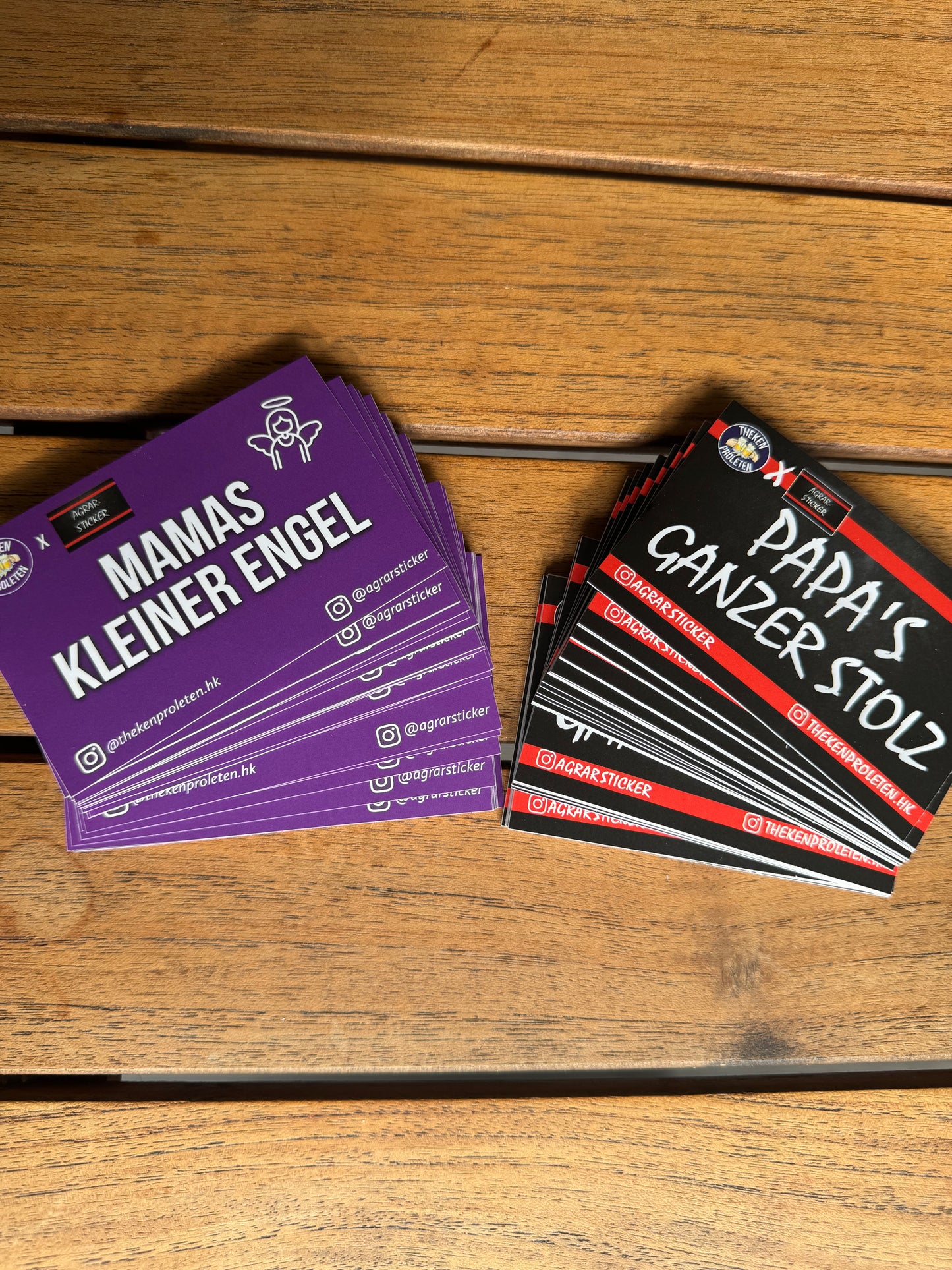 Thekenproleten x Agrarsticker Bundle 200stk.