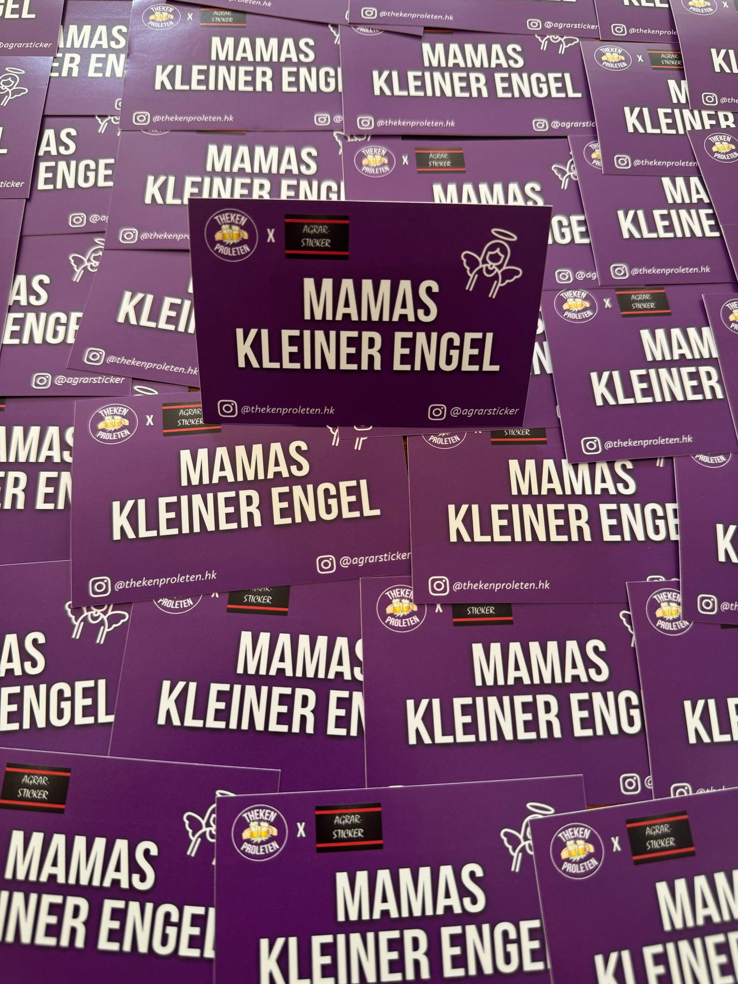 Thekenproleten x Agrarsticker "MAMAS KLEINER ENGEL"