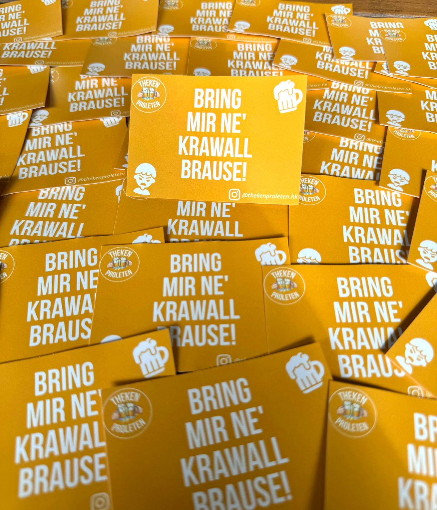 Sticker "BRING MIR NE' KRAWALLBRAUSE!"